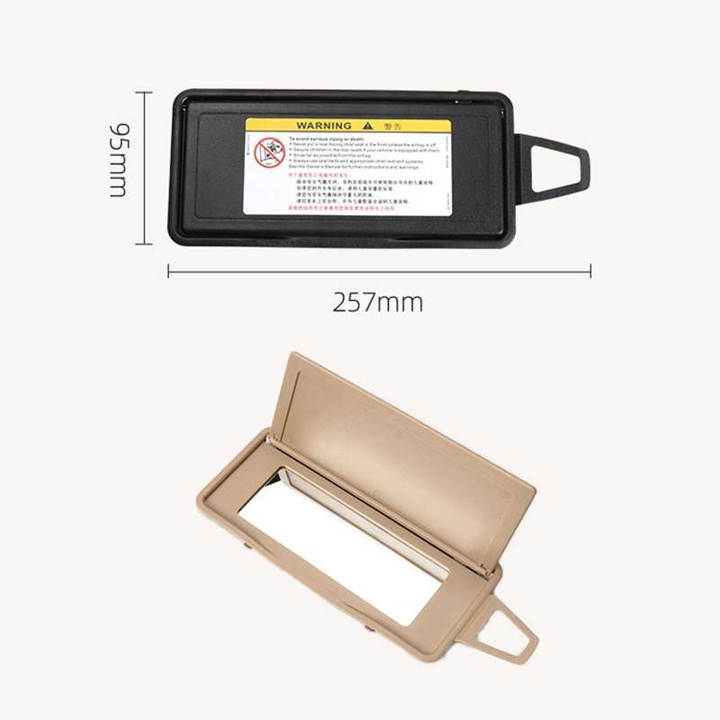 Car Front Row Left Sun Visor Makeup Mirror for Mercedes-Benz S Class W220 1998-2005, Left and Right