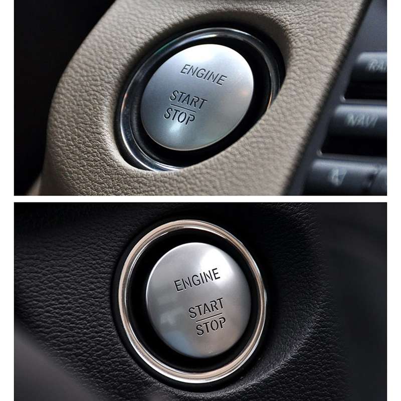 Car Keyless One-key Start Button Switch 2215450714 for Mercedes-Benz W164 / W205