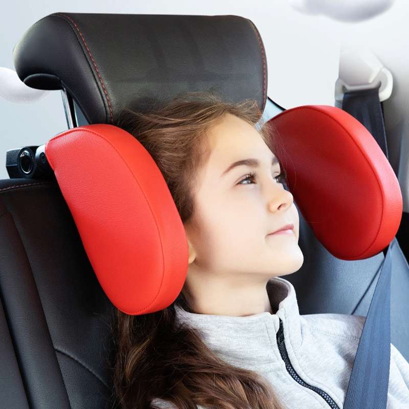 A03 Adjustable Car Auto U-shaped Memory Foam Neck Rest Cushion Seat Pillow (Black)