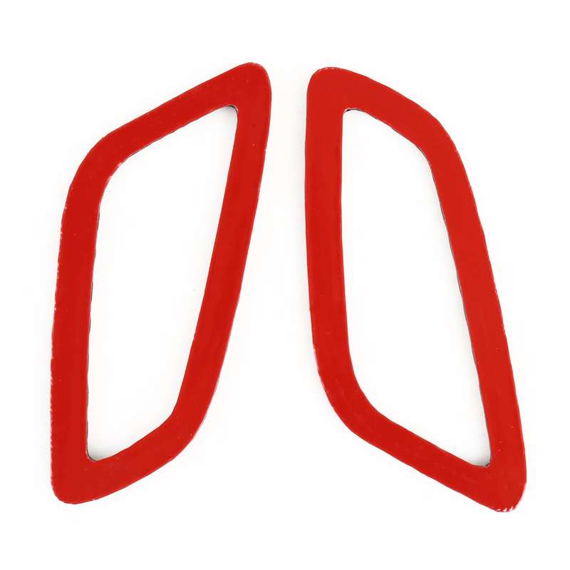 2 in 1 Car Carbon Fiber Dashboard Air Outlet Decorative Sticker for Buick Regal 2017-2021