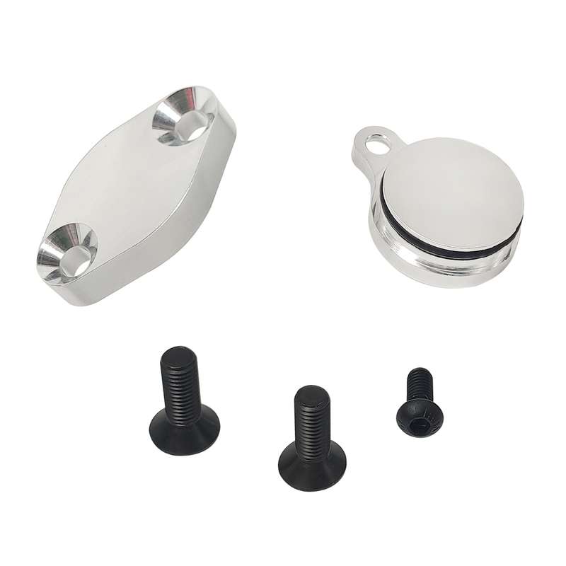 ZK-058 Car LS EGR Delete Intake Exhaust Block Off Plate for Chevrolet Silverado LSX 4.8L 5.3L 6.0L L