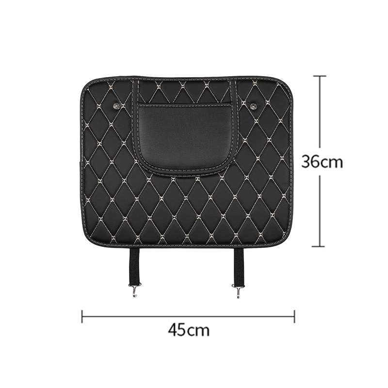 Car Half-inclusive Seat Back Anti-kick Mat Rear Anti-dirty Pad Small Size
