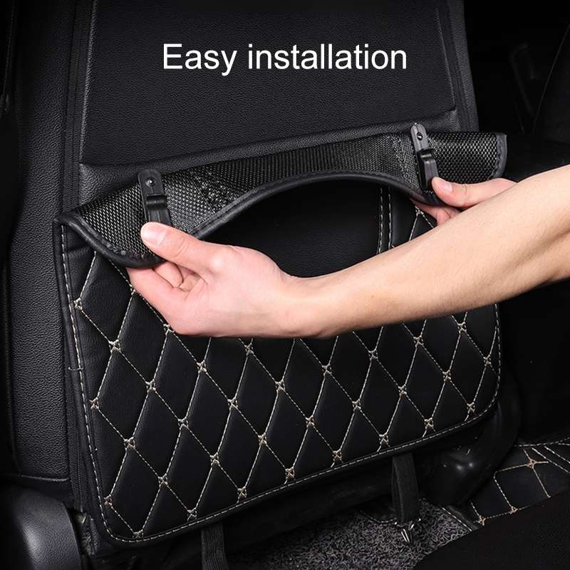 Car Half-inclusive Seat Back Anti-kick Mat Rear Anti-dirty Pad Small Size