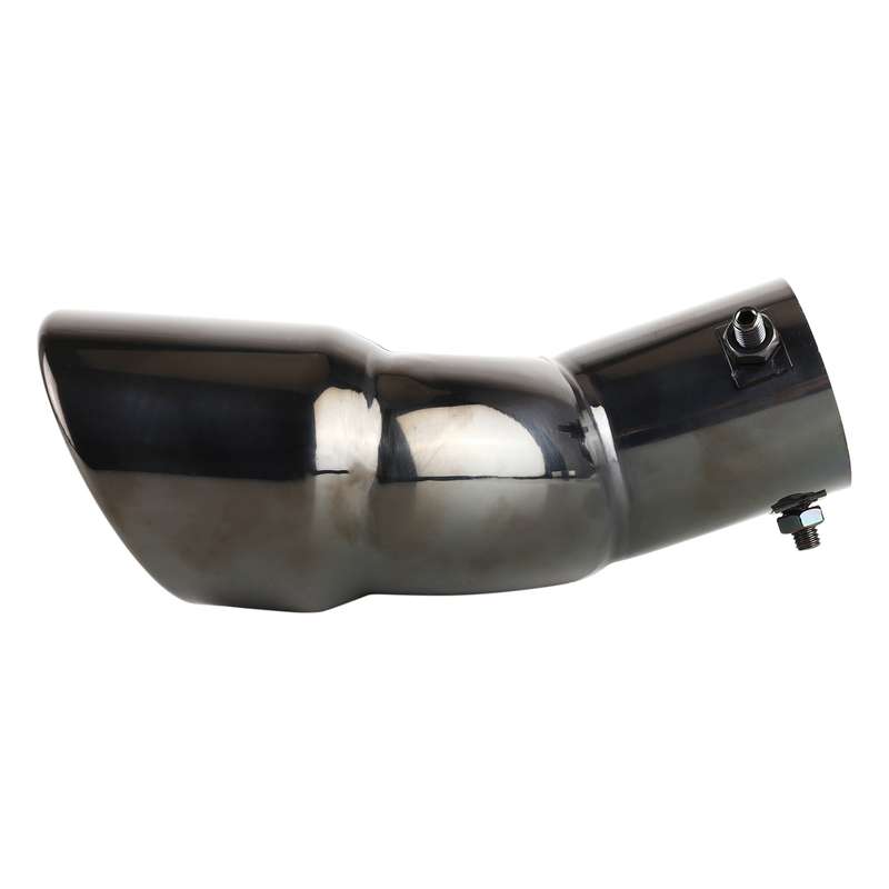 Universal Car Styling Stainless Steel Elbow Exhaust Tail Muffler Tip Pipe, Inside Diameter: 7.2cm (G