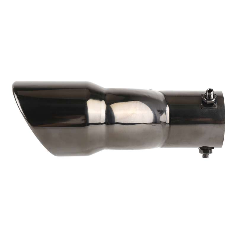 Universal Car Styling Stainless Steel Straight Exhaust Tail Muffler Tip Pipe, Inside Diameter: 6cm (