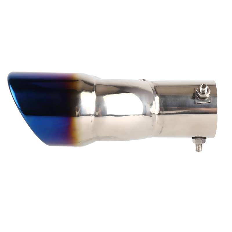Universal Car Styling Stainless Steel Straight Exhaust Tail Muffler Tip Pipe, Inside Diameter: 6cm (