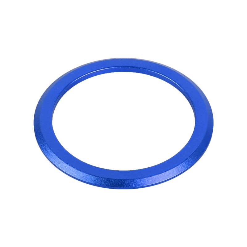 Car Engine Start Key Push Button Outside Ring Trim Sticker Decoration for Mazda Axela CX-30 2020 (Bl