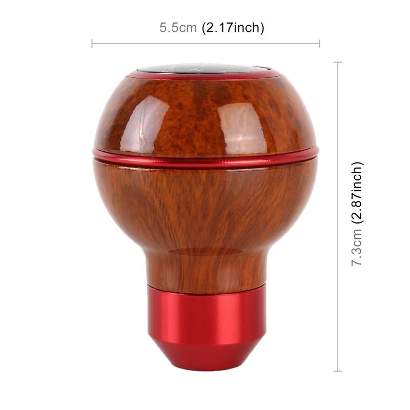 Car Shift Handball Gear Lever Gear 5-stall Wood Texture Shift Knob