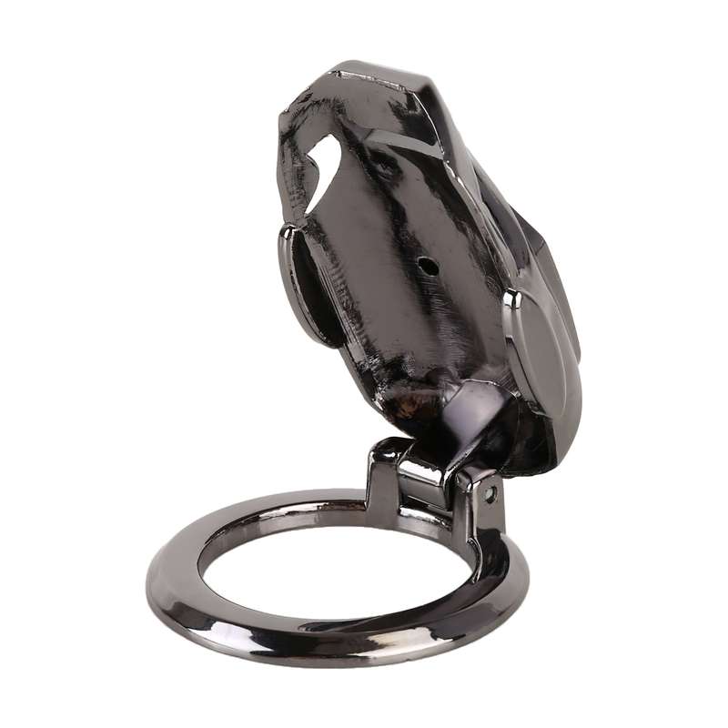 Car Engine Start Key Push Button Protective Cover (Gun Metal)