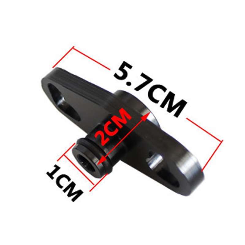 Car Modified Fuel Booster Valve Base Pressure Regulating Valve Connection Seat for Toyota, Small Hea