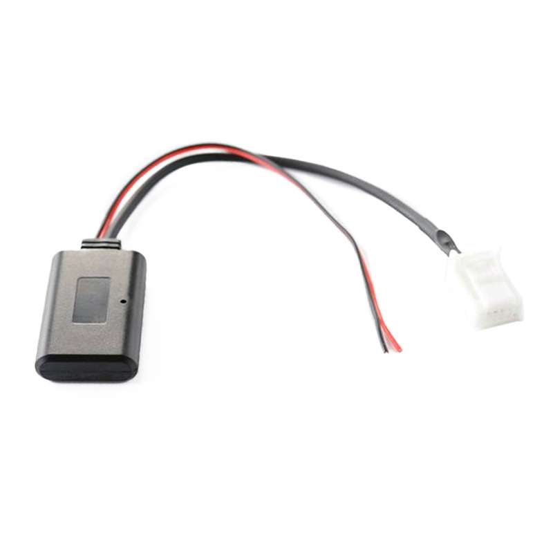 Car Wireless Audio Adapter Cable Bluetooth Music AUX Receiver + MIC Phone Function for Mazda 5 8 CX
