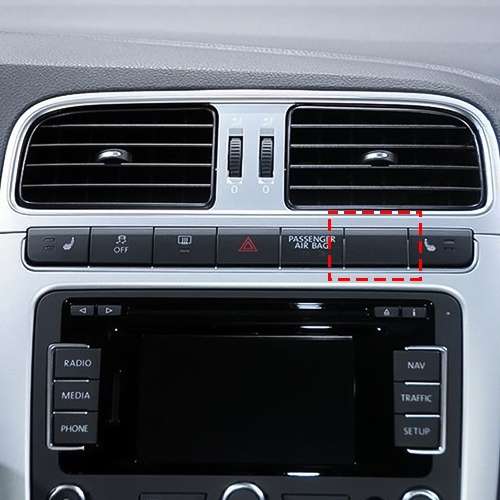 Car Center Console CD Reserved Position Modified USB Port 3.3x2.3cm + Cable Wiring Harness for Volks