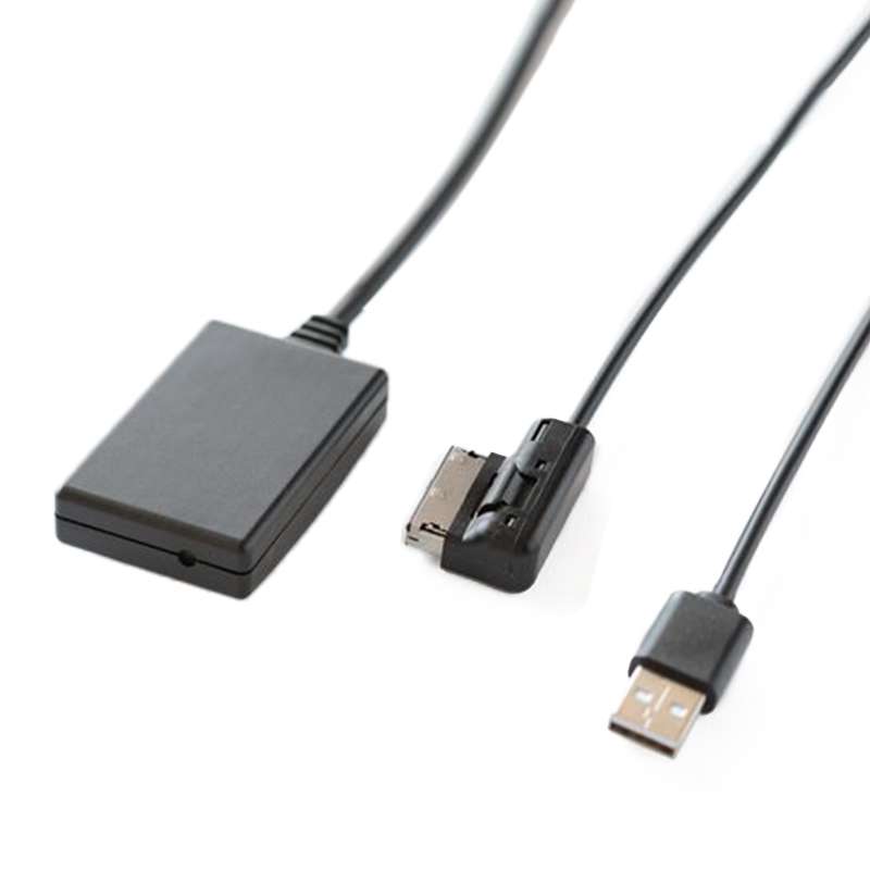 Car AMI MMI2G Multimedia Bluetooth Music AUX Digital Audio Cable + MIC + Music Change for Audi Q7 A6
