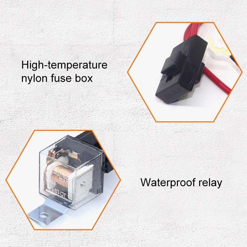 24V Car Horn Wiring Harness Relay Cable
