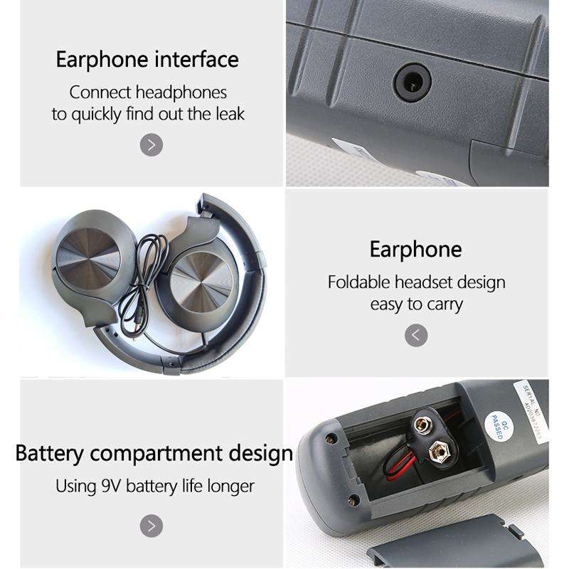 DUOYI DY26A Car Ultrasonic Leak Location Determine Meter