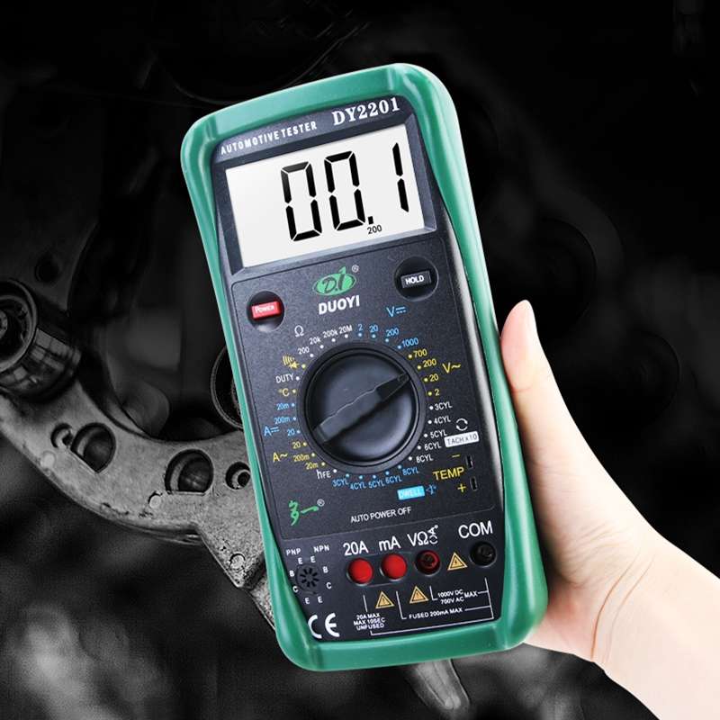 DUOYI DY2201 Car High-precision Digital Automobile Multi-function Maintenance Automatic Universal Me