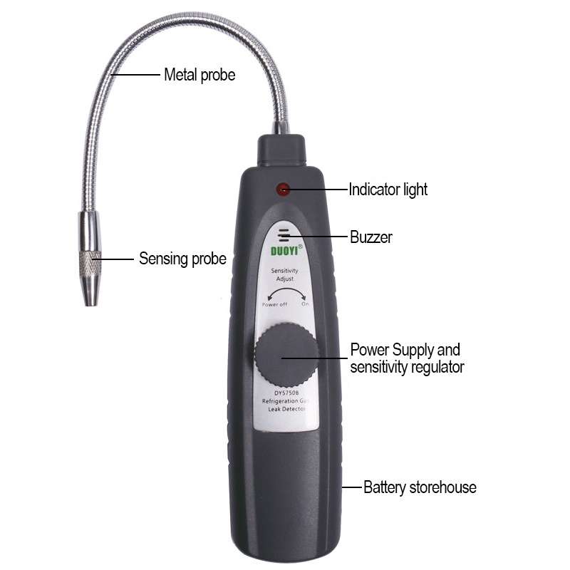 DUOYI DY5750B Car Air Conditioner Leak Detector