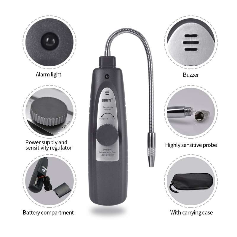 DUOYI DY5750B Car Air Conditioner Leak Detector