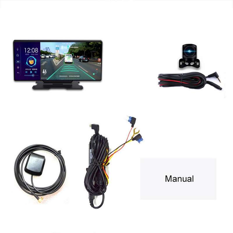 K880 Car 11 inch Widescreen 1080P 4G Center Console Driving Recorder Reversing Voice Control Android