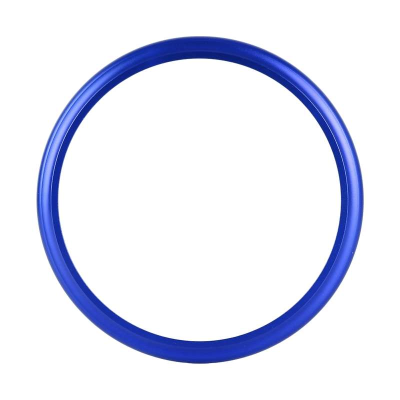 2 PCS Car Air Conditioner Air Outlet Decorative Ring for Subaru BRZ Outback / Toyota 86(Blue)