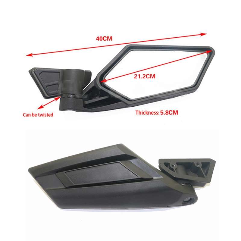 Sandy Beach Car Rearview Mirror for CAN-AM BRP UTV MAVERICK X3