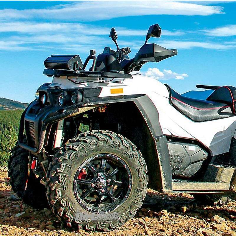 ZF001-185B Pair Rearview Mirror Reflective Mirror for Four-wheeler ATV