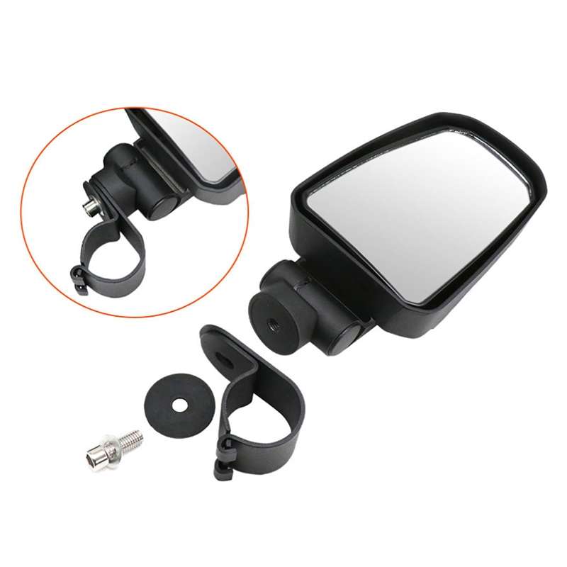 Pair All-terrain Vehicles Wide Field View 2.0 inch Rearview Mirror Side Reflector Mirror for UTV / A