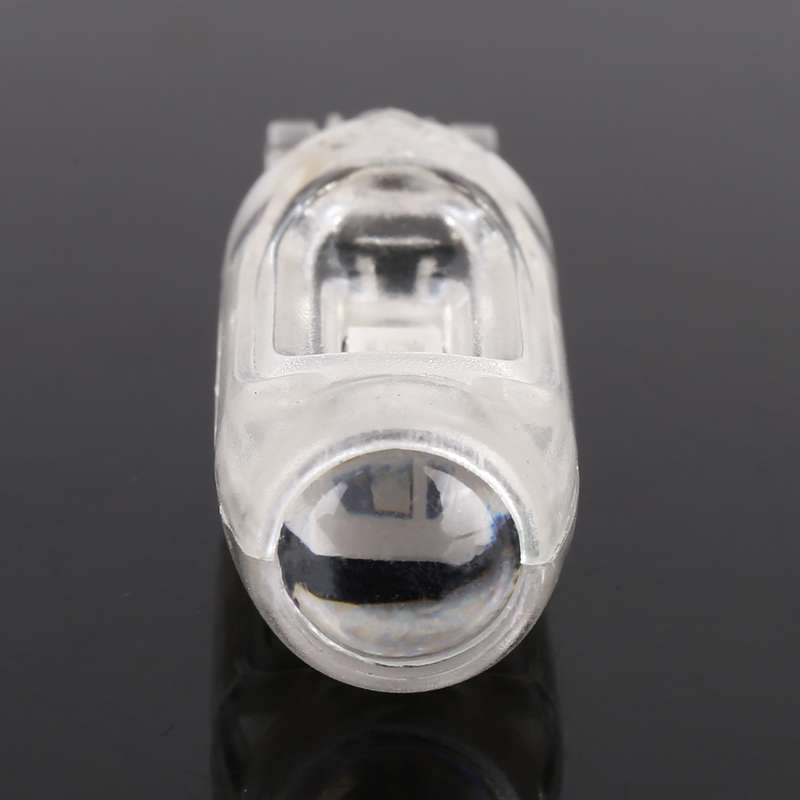 10 PCS T10 DC12V / 1W Car Clearance Light 5LEDs SMD-3030 Lamp Beads (Yellow Light)