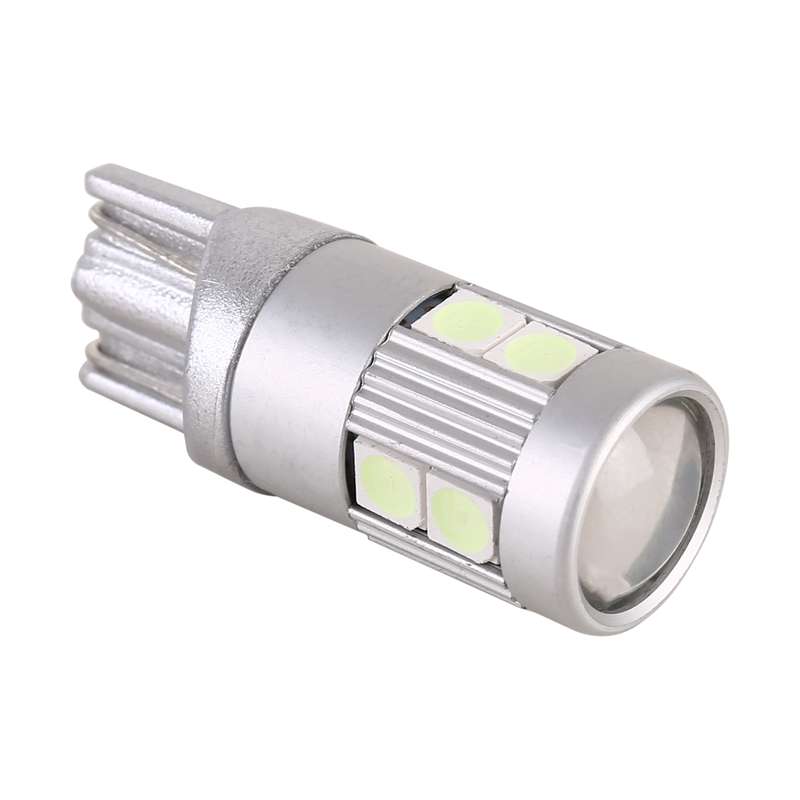 4 PCS T10 DC12V / 2W Car Clearance Light 9LEDs SMD-3030 Lamp Beads (Ice Blue Light)