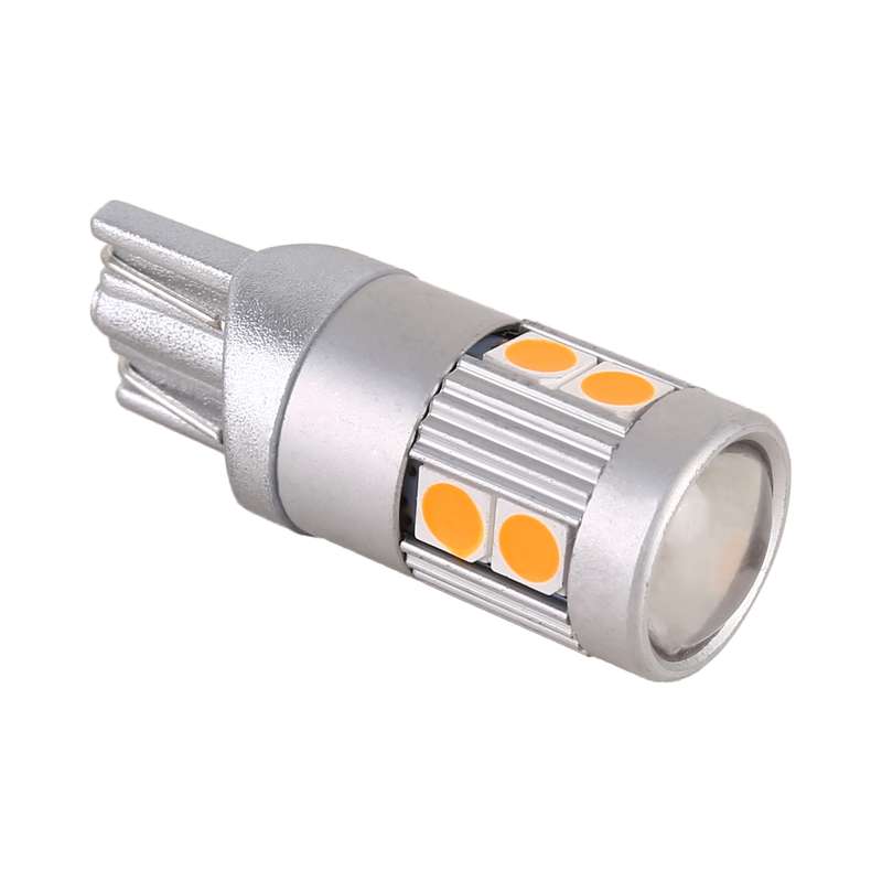 4 PCS T10 DC12V / 2W Car Clearance Light 9LEDs SMD-3030 Lamp Beads (Ice Blue Light)