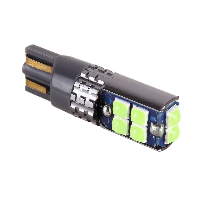 4 PCS T10 DC12V / 2W Car Clearance Light 10LEDs SMD-3030 Lamp Beads (Ice Blue Light)