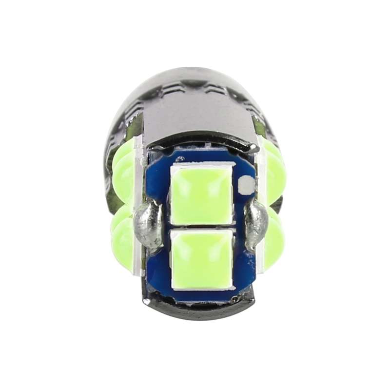 4 PCS T10 DC12V / 2W Car Clearance Light 10LEDs SMD-3030 Lamp Beads (Ice Blue Light)