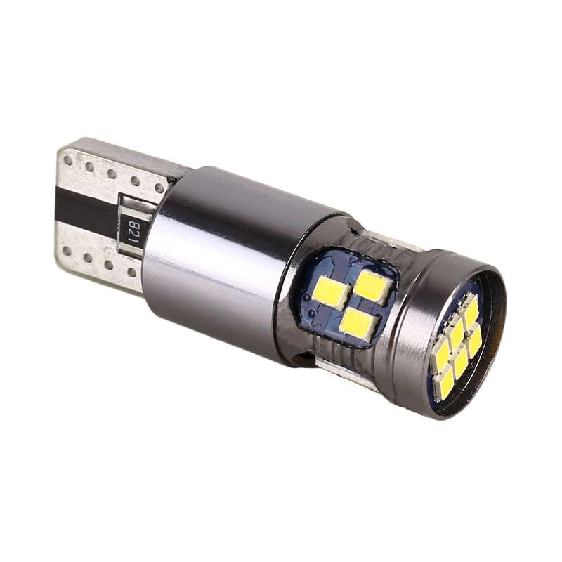 4 PCS T10 DC12V / 2.5W Car Clearance Light 18LEDs SMD-3020 Lamp Beads(Ice Blue Light)