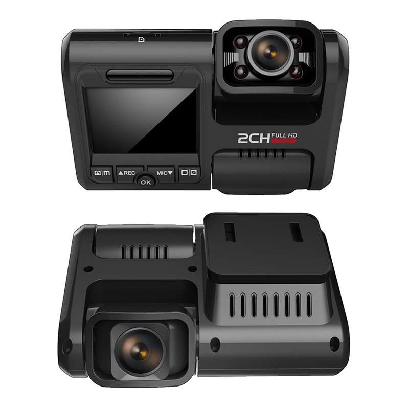 Z30 WiFi Dual-lens HD 2160P Non-light Night Vision 360-degree Panoramic Driving Recorder, Standard V