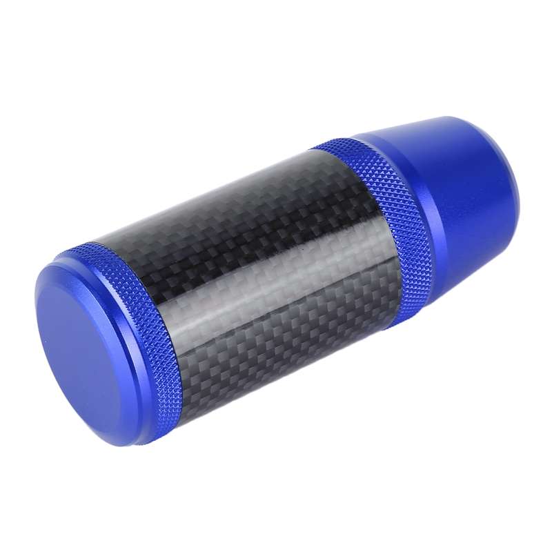 Universal Car Carbon Fiber Metal Gear Shift Knob (Gold)