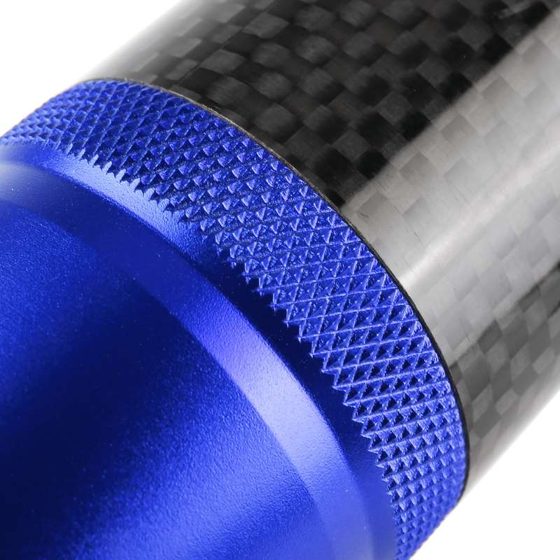 Universal Car Carbon Fiber Metal Gear Shift Knob (Gold)