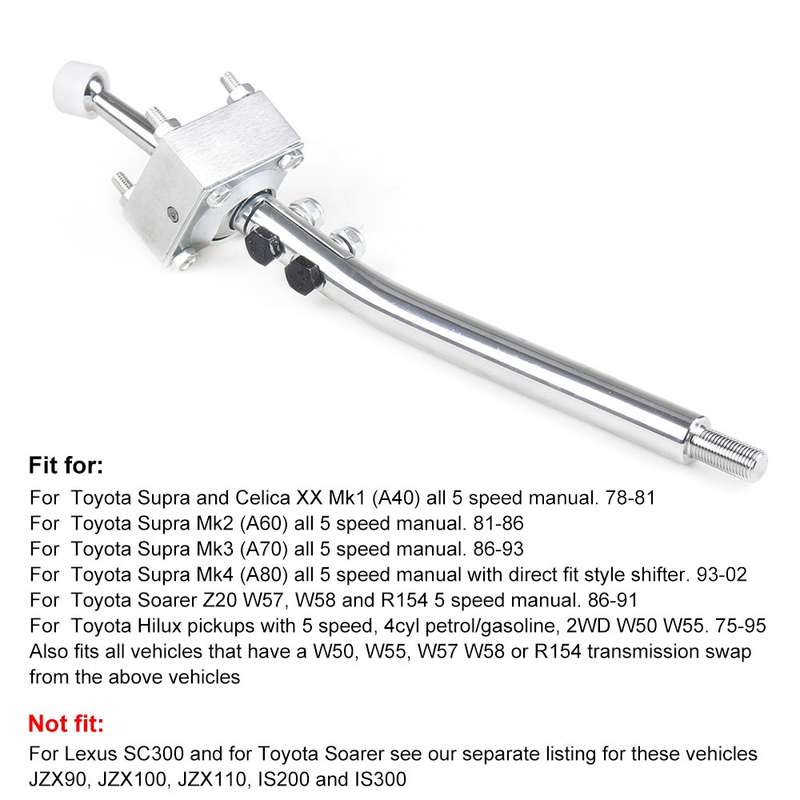 Car Modified Gear Lever for Toyota Supra / Celica 1978-2002