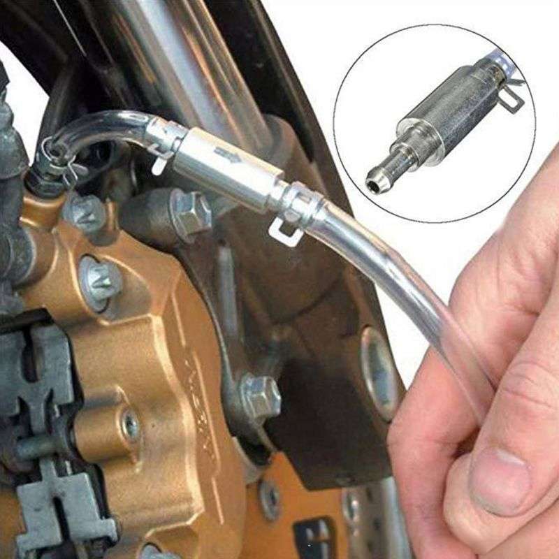2 PCS Motorcycle Hydraulic Brake Bleeder Tool