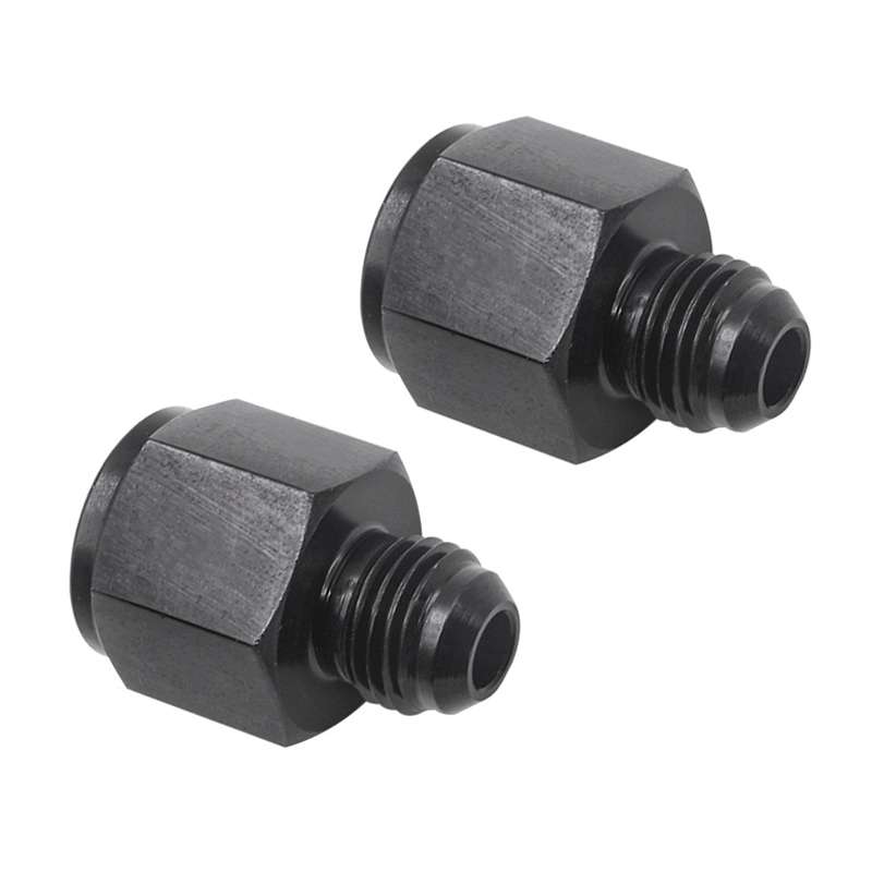 2pcs Car Oil Cooler Conversion Reducing Joint AN8 Female to AN6 Male Conversion Screw