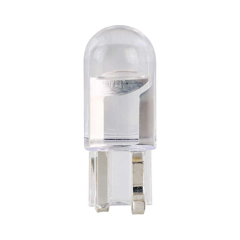 50 PCS T10 DC12V / 0.3W Car Clearance Light COB Lamp Beads(Ice Blue Light)