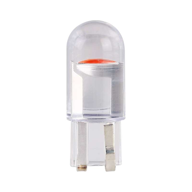 50 PCS T10 DC12V / 0.3W Car Clearance Light COB Lamp Beads(Ice Blue Light)