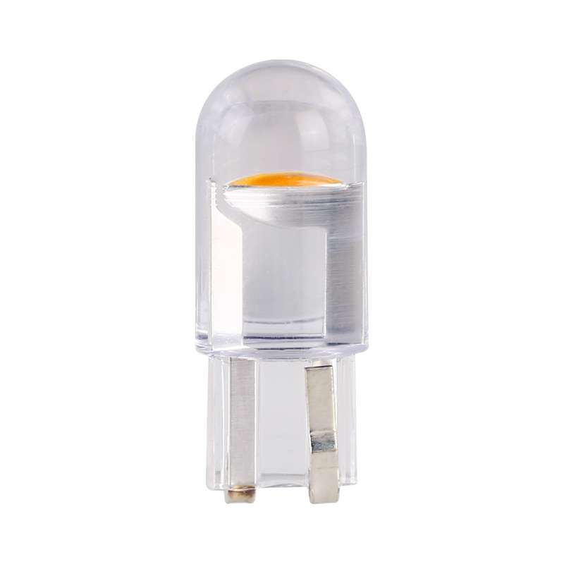 50 PCS T10 DC12V / 0.3W Car Clearance Light COB Lamp Beads(Ice Blue Light)