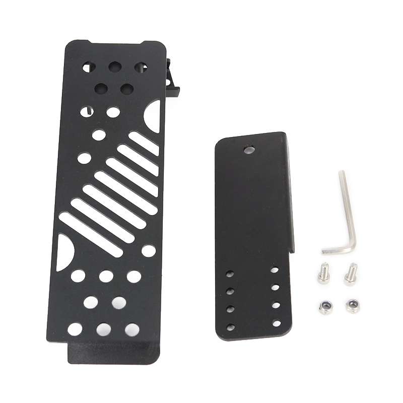 Car Modification Straight Metal Left Foot Rest Pedal for Jeep Wrangler JL 2018-2019