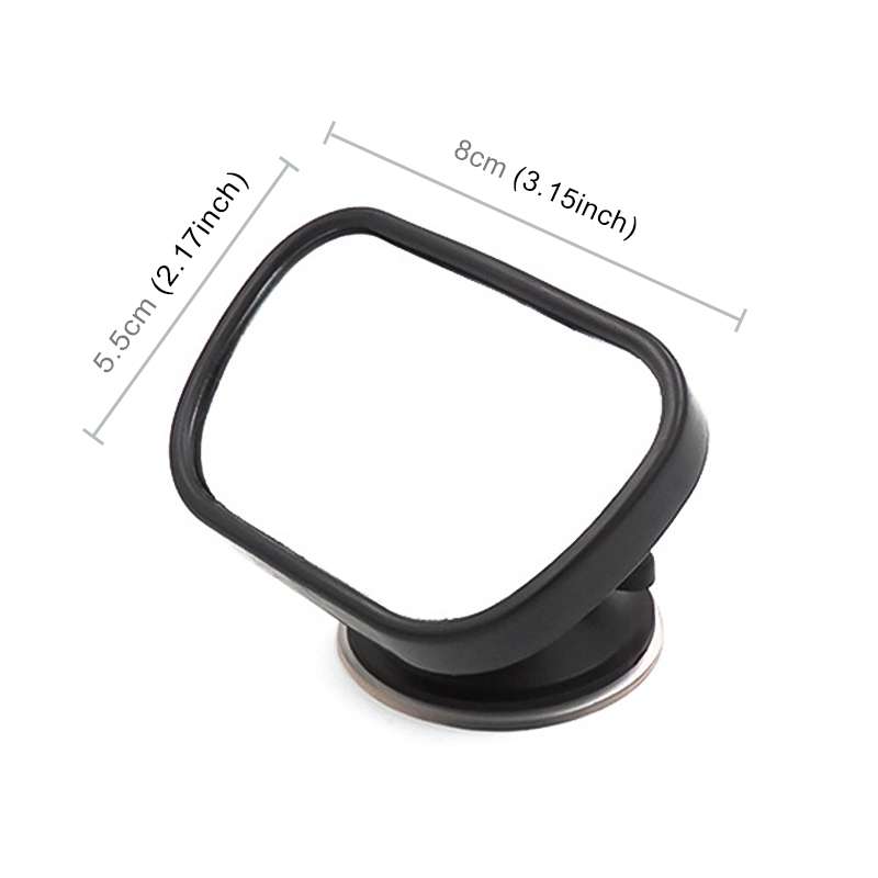2 PCS Car Child Baby Safety Seat Observation Viewing Rearview Mirror