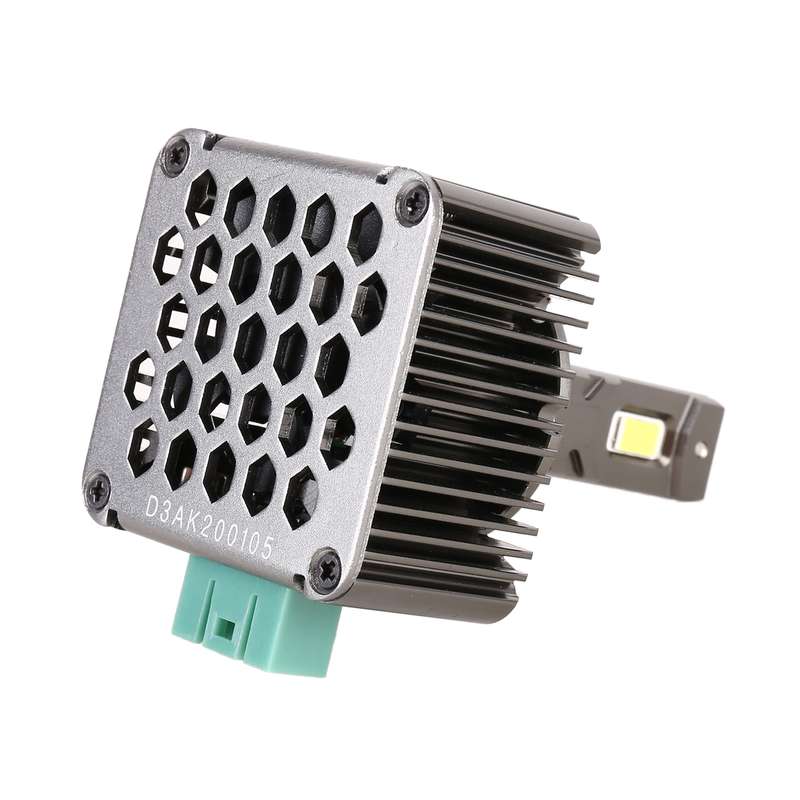 1 Pair D Series D3 Car HID Ballast to LED Headlight DC12V 35W 6000K 7000LM, 7040 Lamp Bead