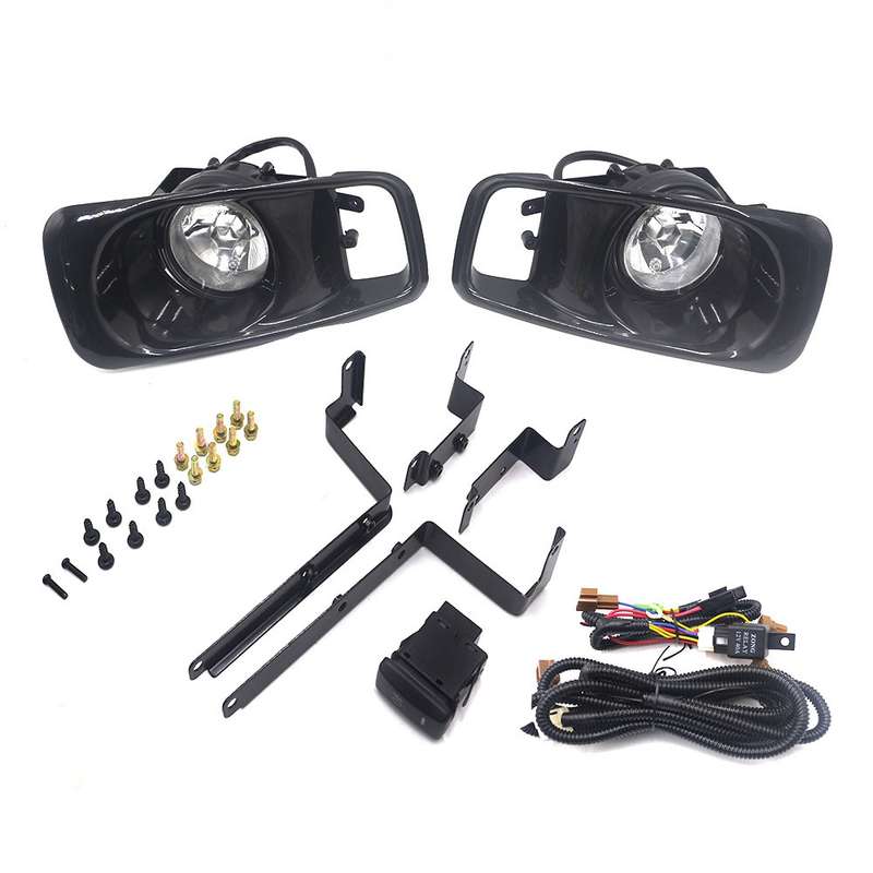 1 Pair Car Modified Front Fog Light for Honda Civic 1999-2000 (White Light)