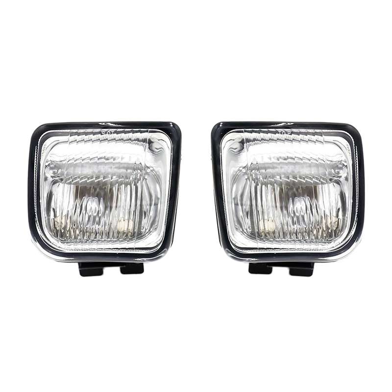 1 Pair Car Modified Front Fog Light for Honda Civic 1996-1998 (White Light)