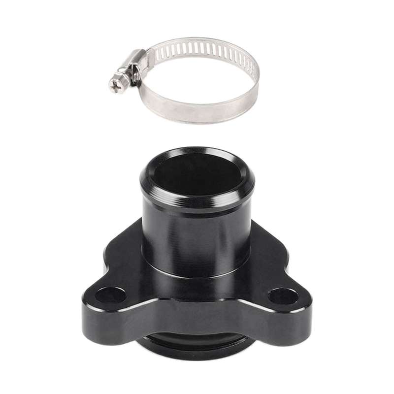 Car Water Hose Joint Pipe Adaptor with Clamps 11537541992 for BMW 335i (Black)