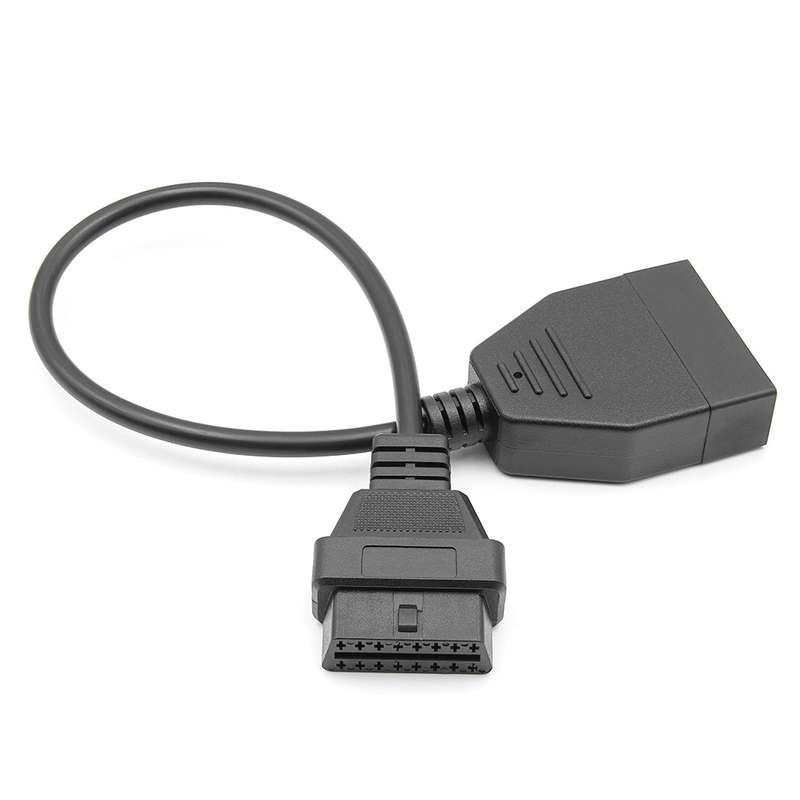 12Pin to 16Pin Car OBD2 Conversion Cable OBDII Diagnostic Adapter Cable for GM