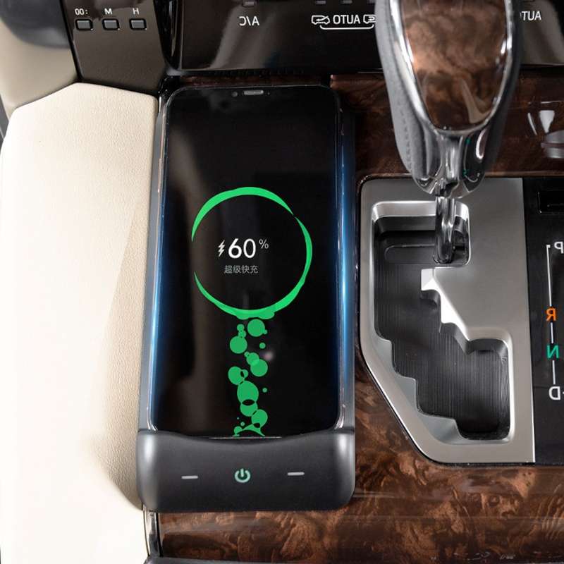 HFC-1064 Car Qi Standard Wireless Charger 10W Quick Charging for Toyota Alphard 2018-2021, Right Dri